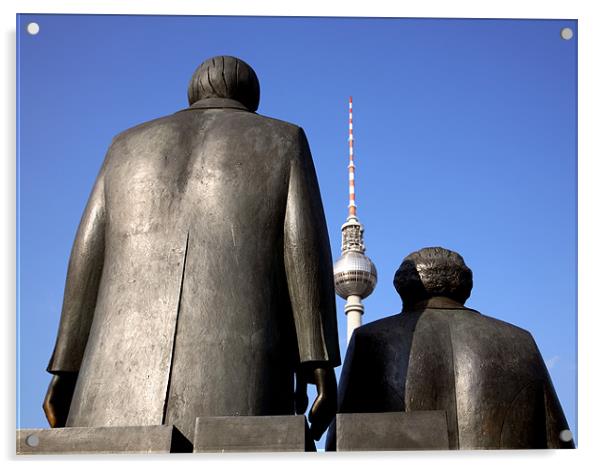 Berlin Acrylic by david harding