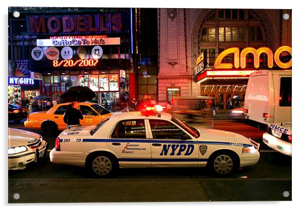 NYPD Acrylic by david harding