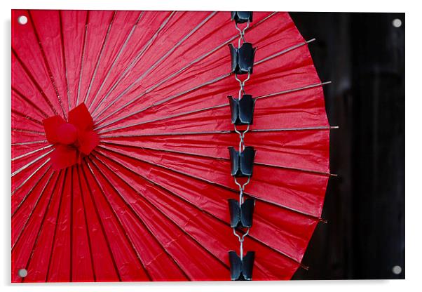  Traditional Japanese Umbrella Acrylic by david harding