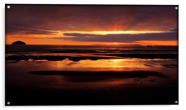 Ailsa Sunset Acrylic by Laura McGlinn Photog