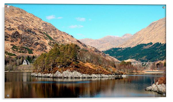  A Glenfinnan View Acrylic by Laura McGlinn Photog