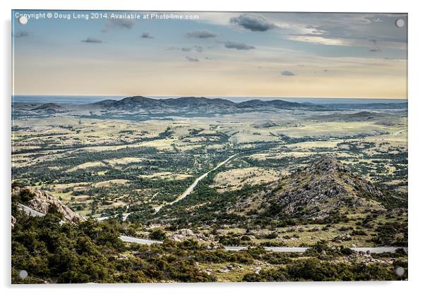 From Mt Scott Acrylic by Doug Long