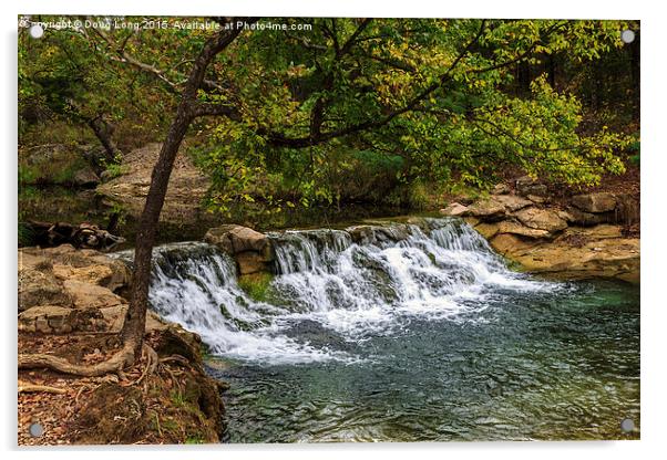 Small Waterfall Acrylic by Doug Long