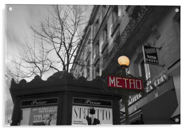 Metro Acrylic by Brian Middleton