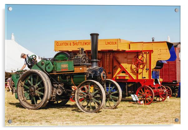 Dorothy at Great Dorset Steam Fair 2019 Acrylic by Paul Brewer