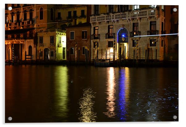 Evening in Venice Acrylic by barbara walsh