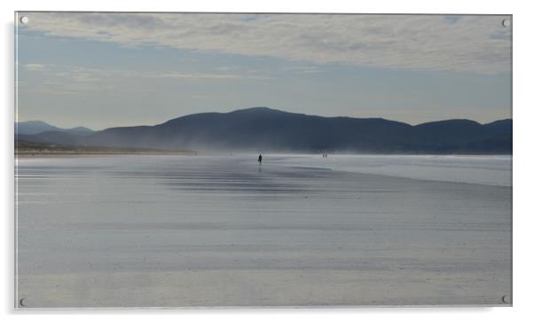 Inch beach Acrylic by barbara walsh