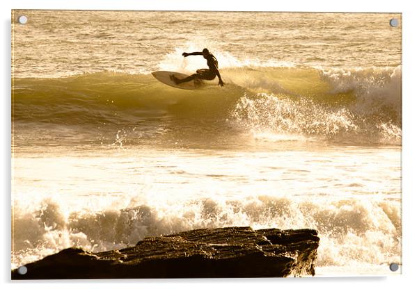 Surfer Acrylic by Shane Murphy