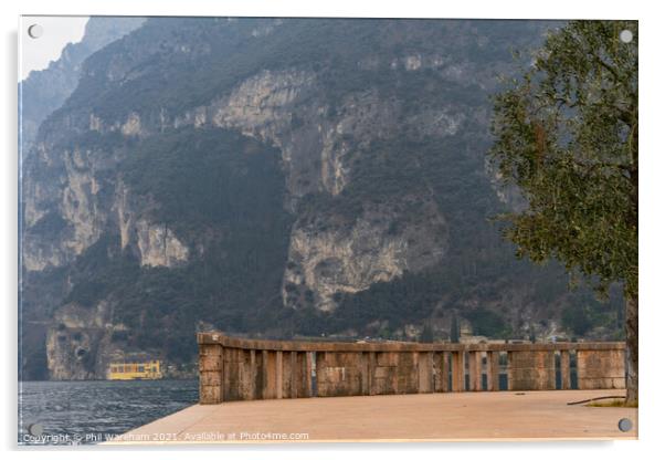 Riva Promenade Acrylic by Phil Wareham