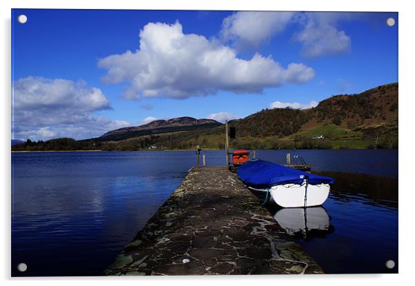 Moored Acrylic by James MacRae