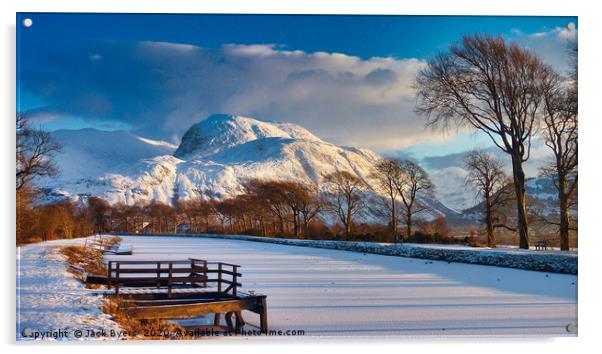 Ben Nevis  Acrylic by Jack Byers