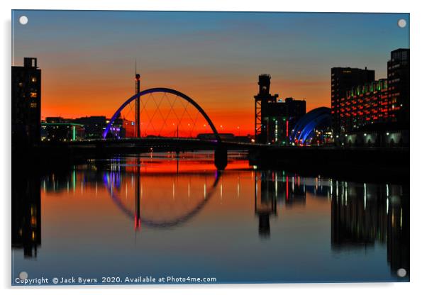 The Glasgow Arc. Acrylic by Jack Byers