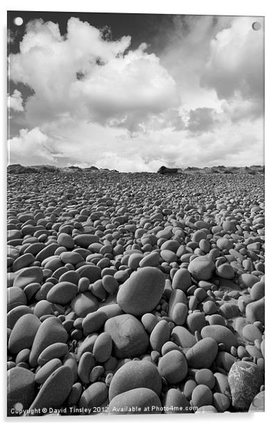 Pebbles Acrylic by David Tinsley
