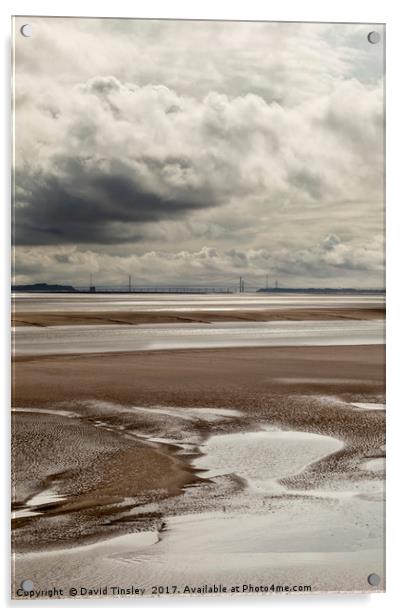 Towards the Estuary Acrylic by David Tinsley