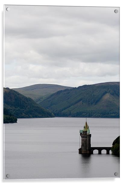 Lake Vyrnwy - Wales Acrylic by Alastair Gentles