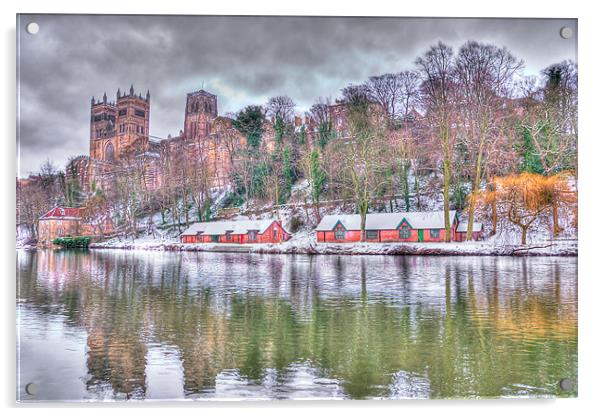 Durham Cathedral Acrylic by kevin wise