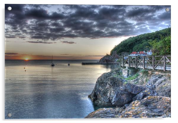 Babbacombe hdr Acrylic by kevin wise