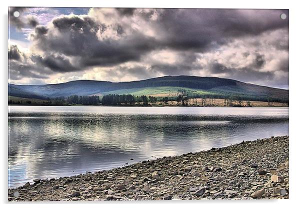  Catcleugh Reservoir Acrylic by kevin wise