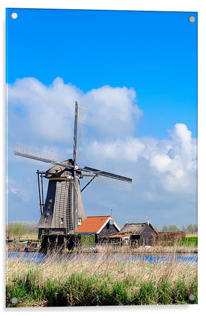 Dutch Windmill Acrylic by Ankor Light