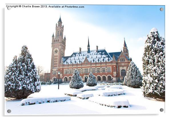 Peace Palace, Vredespaleis Acrylic by Ankor Light