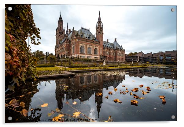 Peace Palace in The Hague Acrylic by Ankor Light