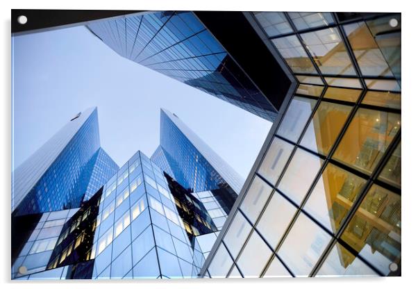 Corporate glass buildings Acrylic by Ankor Light