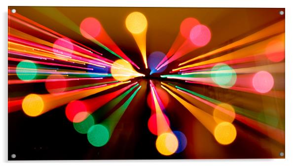 Abstract Bokeh Acrylic by Buster Brown