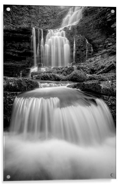  Scaleber Force in full flow Acrylic by stuart bennett