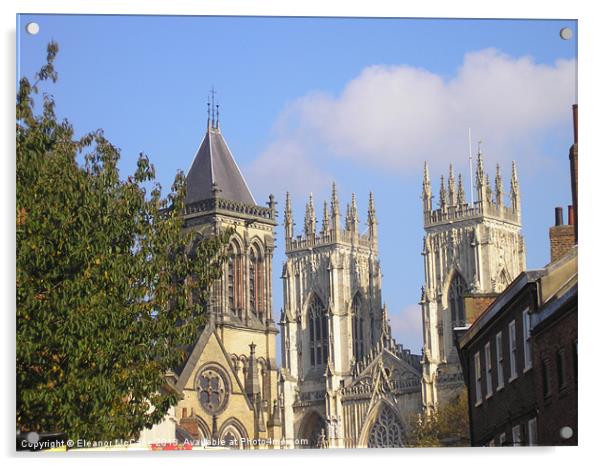 Landmark of York! Acrylic by Eleanor McCabe