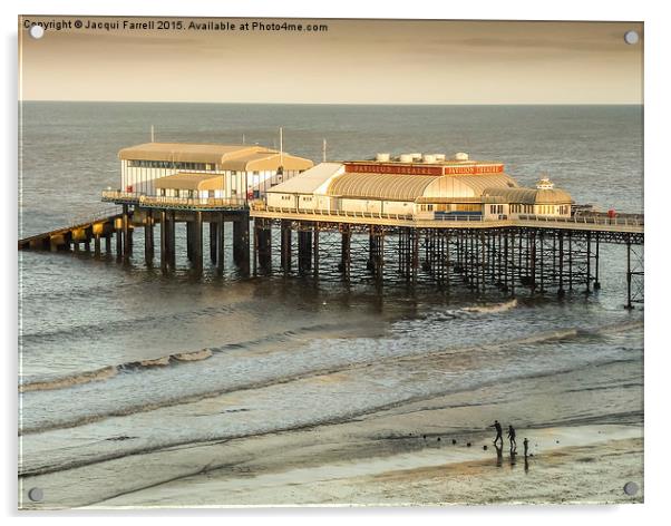  Cromer Pier North Norfolk Acrylic by Jacqui Farrell