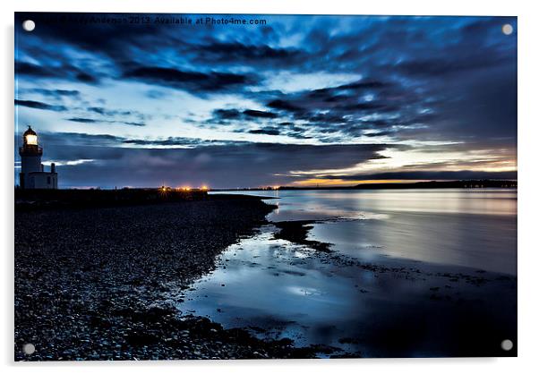 Chanonry Point Inverness Sunrise Acrylic by Andy Anderson