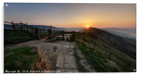 Mam Tor 8.0 Acrylic by Yhun Suarez