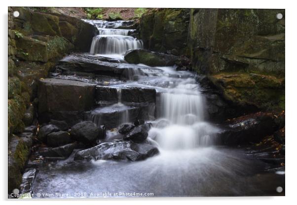 Lumsdale Falls 11.0                          Acrylic by Yhun Suarez