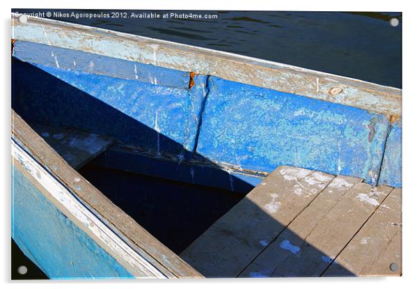 Blue tones Acrylic by Alfani Photography