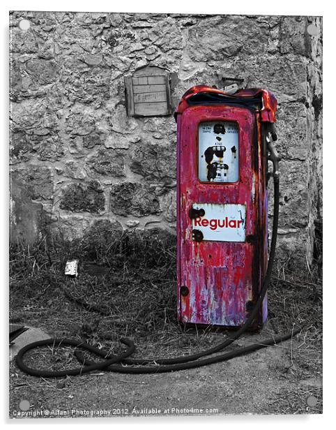 Gasoline ends Acrylic by Alfani Photography