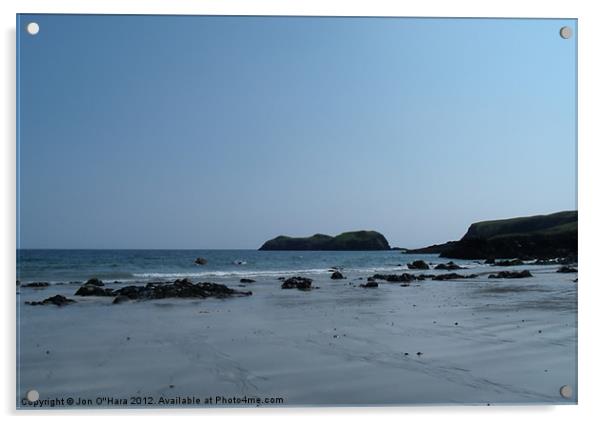 BEAUTIFUL BAYBLE BEACH 4 Acrylic by Jon O'Hara