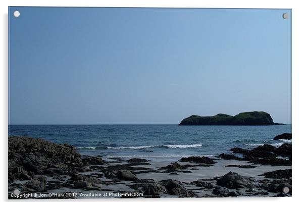 BEAUTIFUL BAYBLE BEACH 9 Acrylic by Jon O'Hara