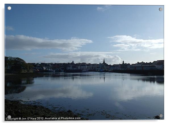 STORNOWAY AREA TRANQUILITY 6 Acrylic by Jon O'Hara