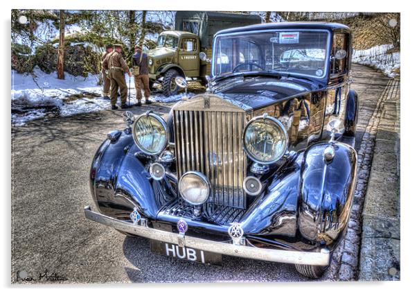 HDR Rolls Royce Acrylic by Alan Matkin