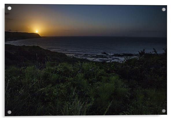 Sunrise Over The Warren Acrylic by David Shackle