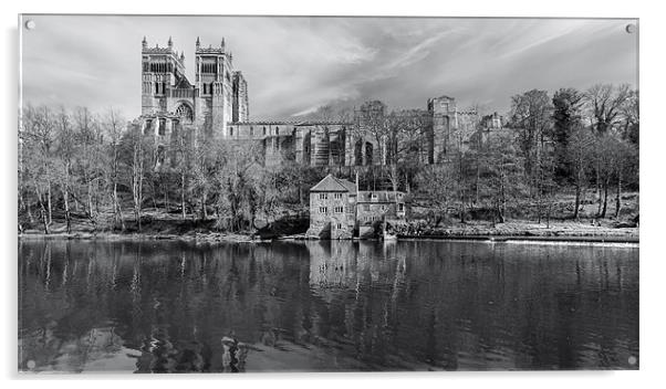 Durham cathedral Acrylic by Gary Finnigan