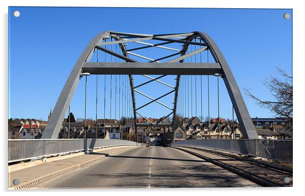 Bonar Bridge Acrylic by Gary Finnigan