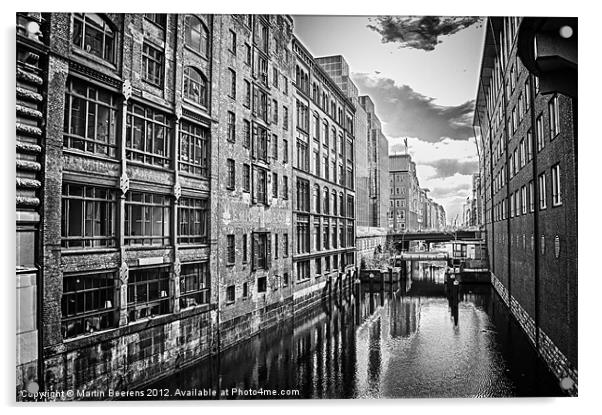 Speicherstadt Acrylic by Martin Beerens