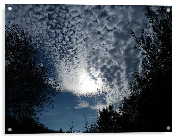 Cloud Formations Acrylic by simon brown