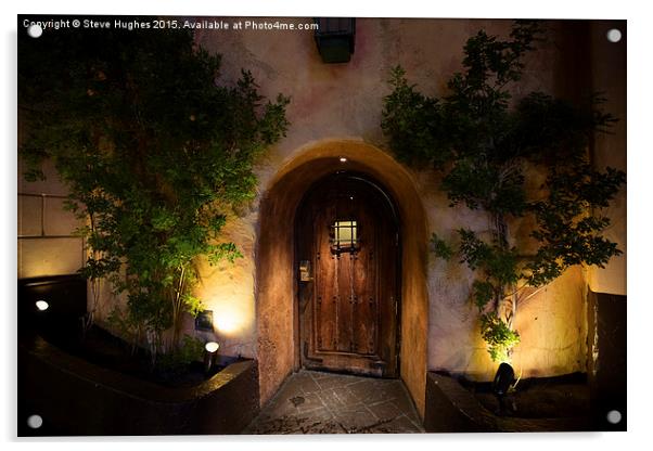  The Enchanted Door in Las Vegas Acrylic by Steve Hughes