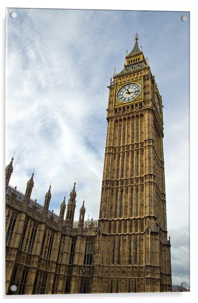 Big Ben Acrylic by George Cox