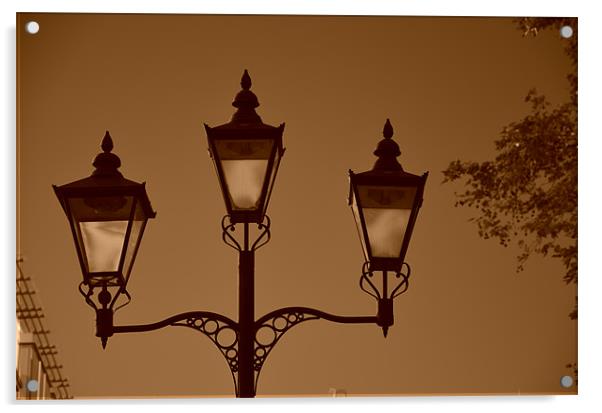 Nostalgia Lamp Acrylic by Andrew Vernon