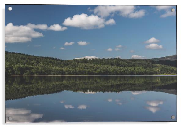 Loch Ard - Scotland Landscape Photography Acrylic by Henry Clayton