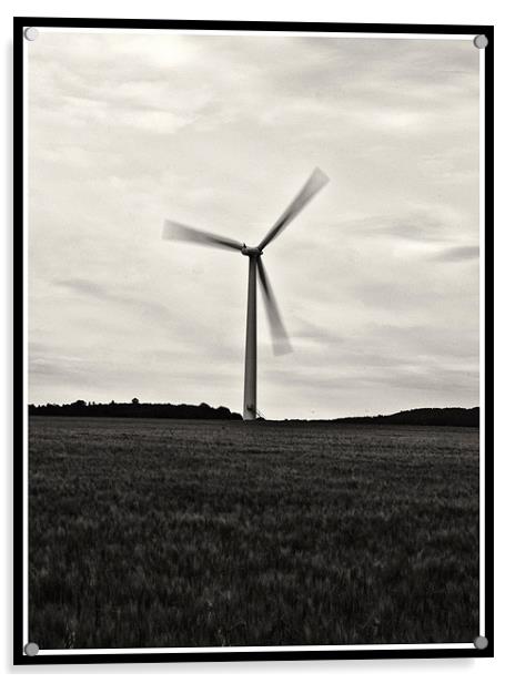 wind power Acrylic by mark page
