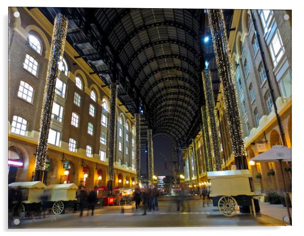 Hays Galleria London Acrylic by David Pyatt